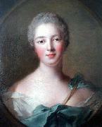 Portrait de Madame de Pompadour en Diane
